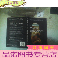 正 九成新LANGMAN&apos;S MEDICAL EMBRYOLOGY 朗格曼医学胚胎学 ,,