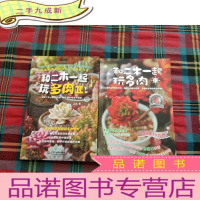 正 九成新和二木一起玩多肉+和二木一起玩多肉II (下)[两本和售]