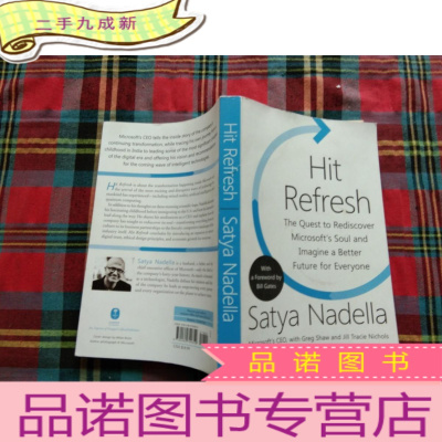 正 九成新Hit Refresh: The Quest to Rediscover Microsoft's Soul