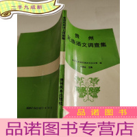 正 九成新贵州民族语文调查集