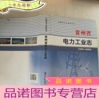 正 九成新贵州省电力工业志:1991~2002
