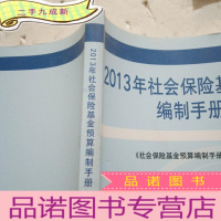 正 九成新2013年社会保险基金预算编制手册。