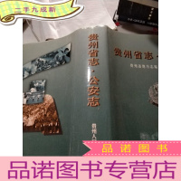 正 九成新贵州省志.公安志