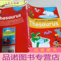 正 九成新英文原版童书 my first ladybird thesaurus