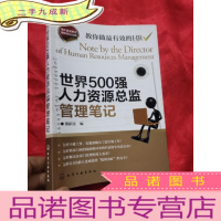 正 九成新世界500强人力资源总监管理笔记(小16开)