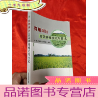 正 九成新贵州坝区高效种植模式与技术 [小16开]