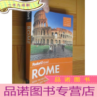 正 九成新Fodor's Rome: With the Best City Walks &amp; Scenic Da