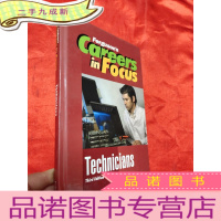 正 九成新CAREERS IN FOCUS: TECHNICIANS, 3RD EDITION (小16开,硬)