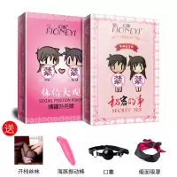 情趣扑克牌真人姿势情侣调情另类扑克sm色游戏夫妻调情惩罚道具 秘密的事+体位[送开档丝袜+小震动棒+口塞+眼罩]