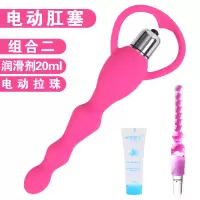 后庭震动棒电动肛塞激情用具男用女用肛塞情趣自慰器成人性用品 电动肛塞组合2