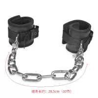 加厚合金搭扣手铐sm调情束缚另类捆绑调教 房事情侣性工具高潮 加厚搭扣手铐+加重不锈钢链条