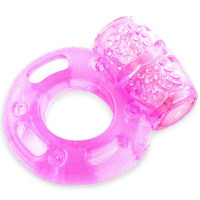 姬欲震动蝴蝶锁精环 锁精环穿戴式狼牙套环 成人情趣性用品 震动延时套环