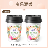 空气清香剂清新卫生间香薰香膏固体卧室内持久留香厕所除臭 [第二件9.9]蜜果添香*2