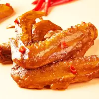 香辣鸭翅鸭脖休闲零食小吃特产下酒菜10包