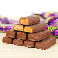 俄罗斯进口紫皮糖巧克力婚庆喜糖果零食批发年货节500g