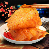 老式大辣片80g 儿时怀旧网红辣条零食麻辣豆干休闲零食大礼包1-10包