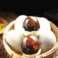 鄱阳湖散养鸭蛋松花皮蛋40-80g20枚无铅工艺小溏心