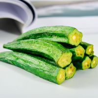 秋葵脆250g/500g批发秋葵干散装即食蔬菜脆片小零食
