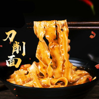 刀削面3斤5斤装整箱山西风味面条挂面刀削面陕西油泼面宽面炸酱面