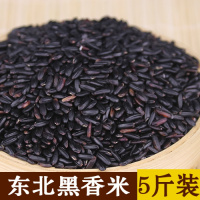 东北黑香米5斤装 黑米粥原料黑大米无染色杂粮