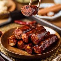 四川麻辣肠腊肠1000克特产麻辣香肠腊味川味腊肠农家自制广味腊肉批发