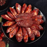 四川麻辣香肠腊肉腊肠500克特产农家手工自制腊味烟熏辣肠烤肠腊肉