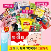 猪饲料零食大礼包一整箱网红类休闲食品好吃的送女友儿童生日礼物网红类休闲食品小吃