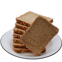 [早餐代餐]粗粮黑麦面包1000g 早餐吐司全麦面包片饱腹食品代餐一整箱