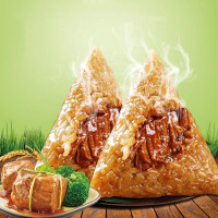 粽子170g*6只/10只肉粽子蛋黄板栗蜜枣豆沙甜粽真空包装