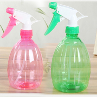 粉色+绿色(赠小喷壶) 南瓜 小型喷水壶养花 糖果色浇花喷雾器 手压式可调节洒水喷壶