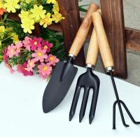园艺铲子三件套种菜种花多肉工具小耙子铁锹盆栽工具小铲子