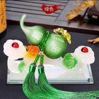 定制类底座盒子颜色备注 家居摆件工艺品客厅装饰如意葫芦摆件开业礼品送男女朋友高档