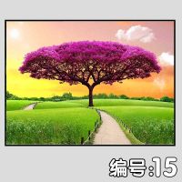 15号 40*30容纳横32*竖22掀盖式 电表箱装饰画免打孔餐厅简约现代客厅总开关电源电闸配电箱遮挡