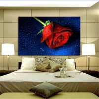 F52 水晶膜60*40容纳宽50高30 免打孔现代简约电表箱装饰画遮挡总开关电闸箱盒配电表箱电表挂画