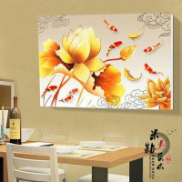 F190 水晶膜60*40容纳宽50高30 免打孔现代简约电表箱装饰画遮挡总开关电闸箱盒配电表箱电表挂画