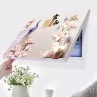 家和富贵 水晶膜50*40容纳宽40高30 免打孔现代简约电表箱装饰画遮挡总开关电闸箱盒配电表箱电表挂画