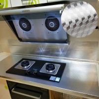 立体格-8184 3米*60CM 新款仿大理石纹贴纸自粘墙纸厨房防油贴浴室卫生间橱柜灶台面防水