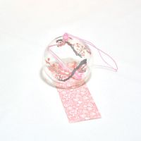 冬日腊梅 玻璃樱花风铃铃铛创意卧室挂件冥想夏日和风挂饰饰女生日本日式