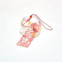 戏鱼 玻璃樱花风铃铃铛创意卧室挂件冥想夏日和风挂饰饰女生日本日式