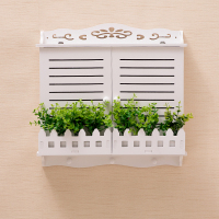 栏珊百叶 横款超大号内径宽56cm高41cm 电表箱装饰画免打孔现代简约欧式配电箱北欧电闸盒家用遮挡电盒子