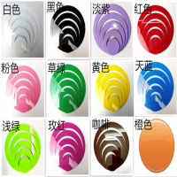 自选(4套装) 圆圈亚克力3D立体墙贴儿童卧室客厅沙发电视背景玄关餐厅墙装饰画