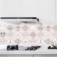 旅途风光 60厘米*10米 自粘墙纸灶台厨房防油防水耐高温铝箔贴纸壁橱柜油烟桌面防潮墙贴