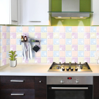 国色天香-宽60厘米-长5米 自粘厨房防油贴纸耐高温灶台用防水防油烟机瓷砖墙贴壁纸橱柜贴纸