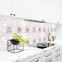 萌宠时光 60厘米*3米 灶台厨房防油防水耐高温铝箔贴纸自粘墙纸壁橱柜油烟桌面防潮墙贴