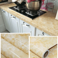 8557 2米*60cm 新款大理石纹贴纸厨房防油贴橱柜浴室防水防潮灶台耐高温瓷砖贴纸