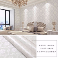 白色中国结 60CM宽*10米长 加厚墙纸自粘宿舍客厅壁纸PVC防水3D立体卧室温馨房间翻新墙贴纸