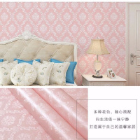 粉色中国结 [加厚]60cm宽*3米长 [在线中]加厚墙纸自粘卧室客厅3D装饰防水贴纸电视背景墙家居翻新