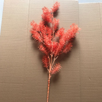 橘色 波长扫描红酒多酚认址雾凇仿真花雾凇迷雾婚庆仿真花网红仿真花