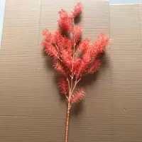 橘色 波长扫描红酒多酚认址雾凇仿真花雾凇迷雾婚庆仿真花网红仿真花