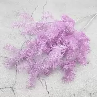 紫色 波长扫描红酒多酚认址雾凇仿真花雾凇迷雾婚庆仿真花网红仿真花